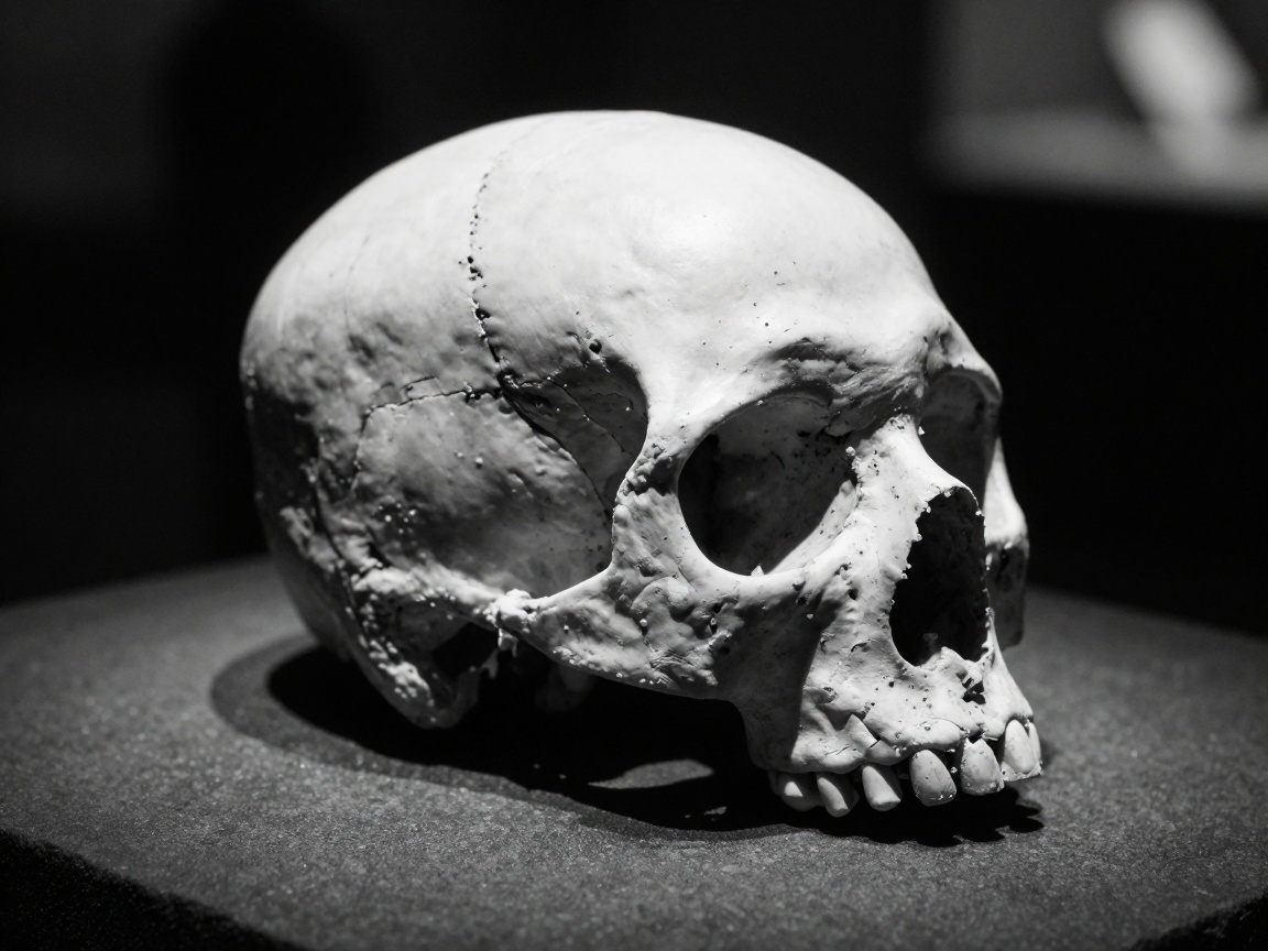 Форма черепа обычного человека