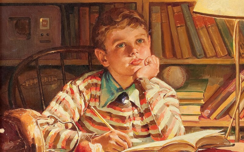 Рассказ из жизни - продолжение / Илл.: Художник Джованни Браголина