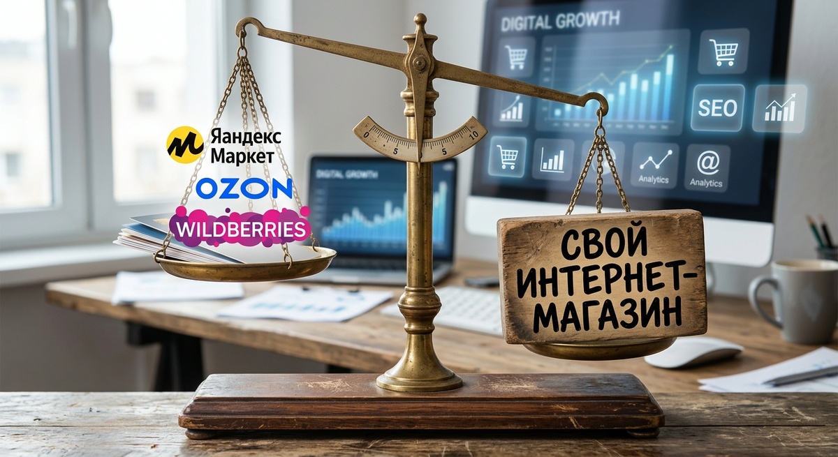 Свой интернет-магазин или маркетплейсы: где больше выгоды для вашего бизнеса