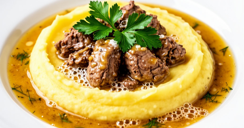 Рецепт подливы к картофельному пюре.