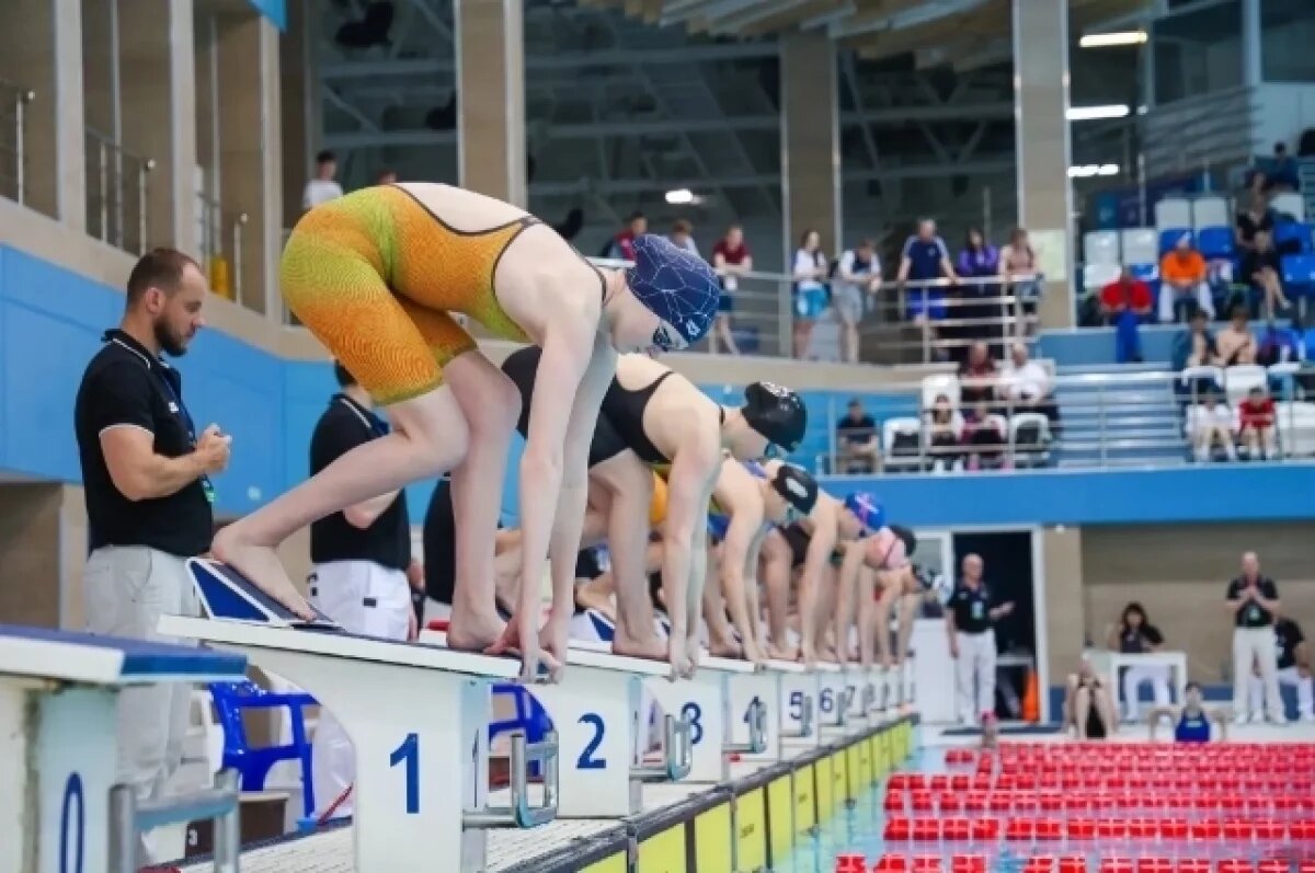    Томские пловцы завоевали медали на чемпионате Сибири
