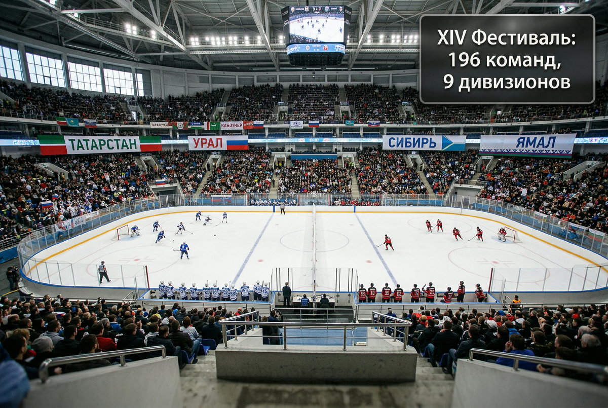 XIV Фестиваль НХЛ в Сочи — 196 команд, 9 дивизионов, две недели хоккея
