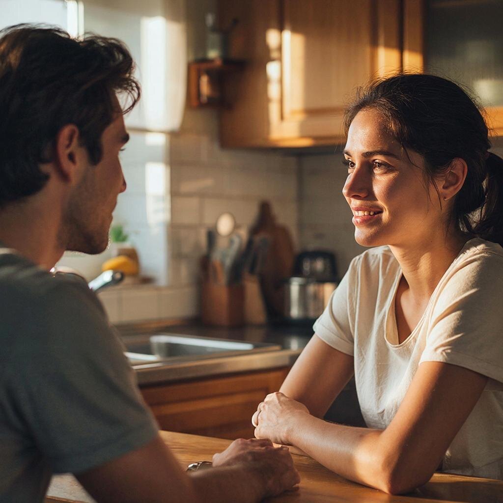 Вот так мы и сидели — и я не знал, как начать