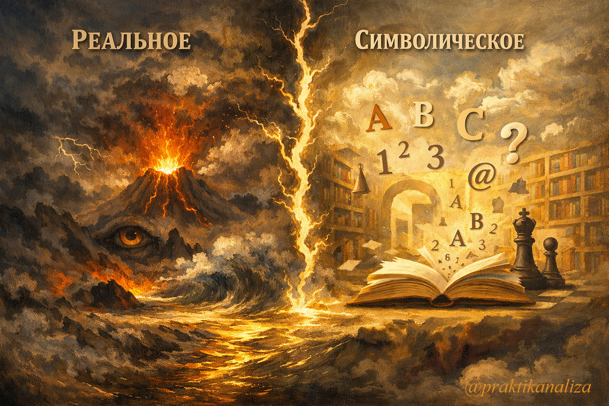 Символы, собранные в библиотеках, структурируют реальность.