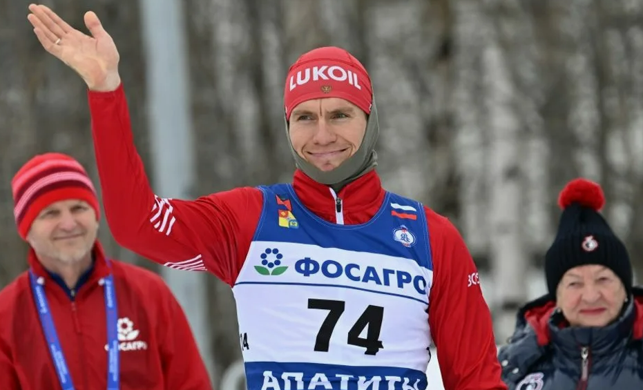 Александр Большунов снова побеждает. Фото: соцсети