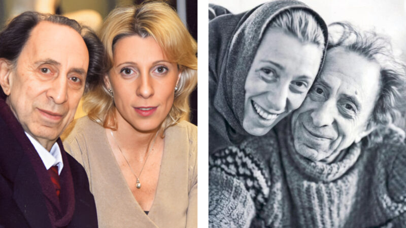    Юлия Рутберг с отцом Ильей: уникальная красота, переданная по наследству.