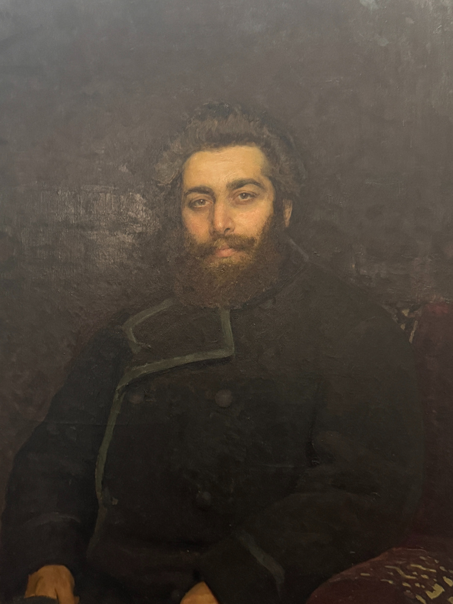 Репин И.Е., Поротрет Архипа Ивановича Куинджи, 1877, ГРМ