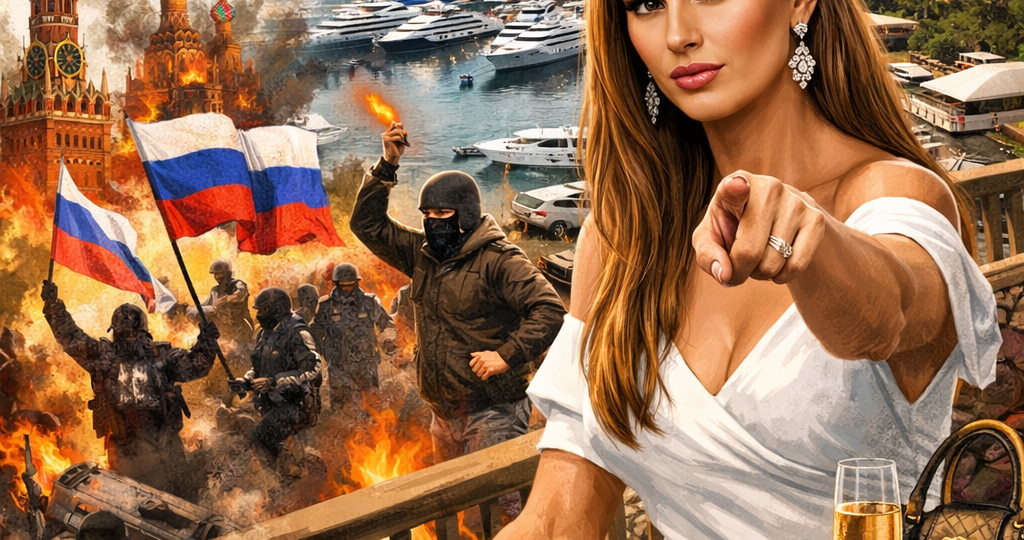 Скандально известная блогерша Виктория Боня, сидя в Монако, грозит России беспорядками