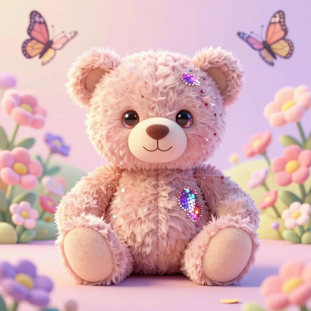 Игрушка. Иллюстрация сгенерирована нейросетью