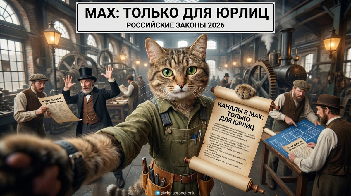    Каналы в Max теперь только для бизнеса: понять, почему важно знать законы. lenka
