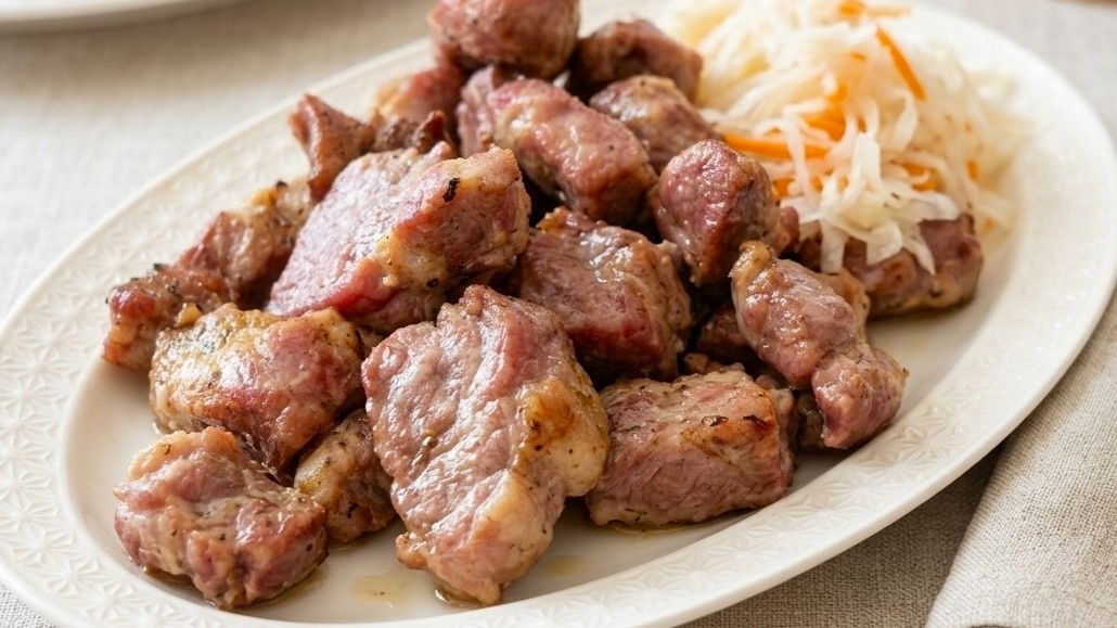 Рецепт 1  Мясо, как шашлык