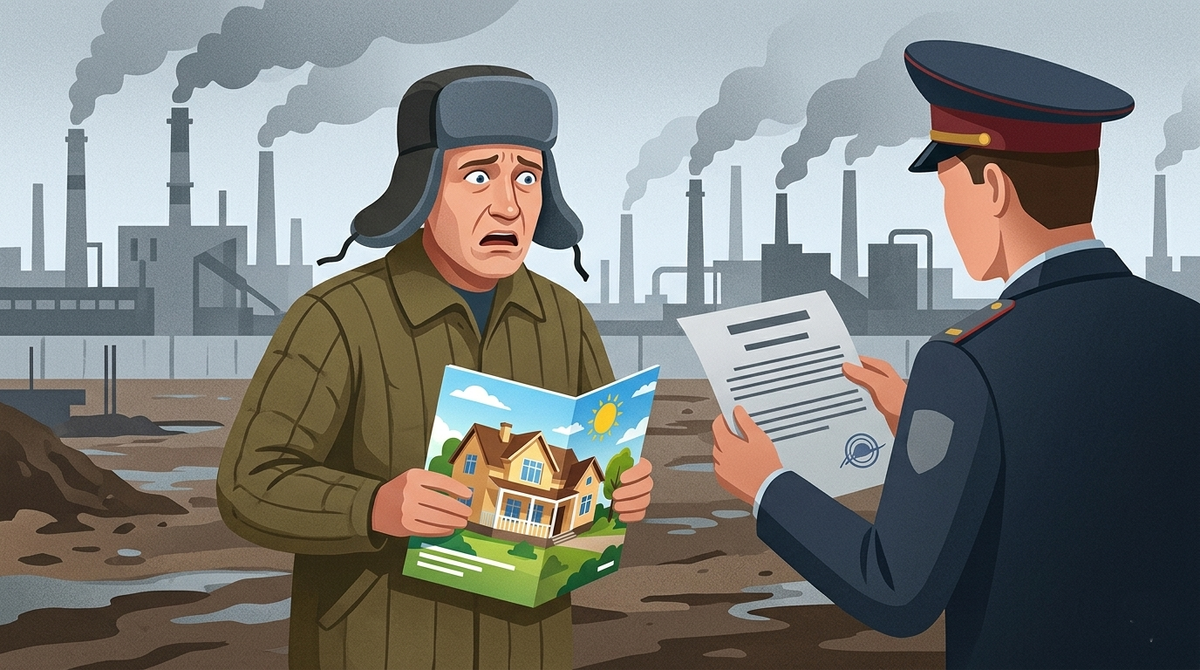 Можно неожиданно приобрести не тот участок