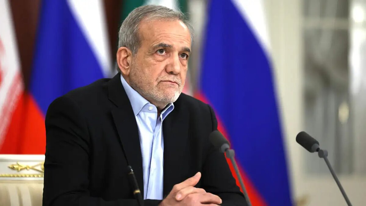    Президент Ирана Масуд Пезешкиан. Администрация президента РФ.