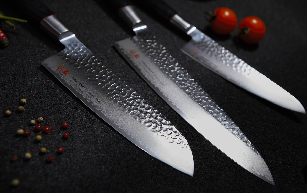 Японские ножи Suncraft.