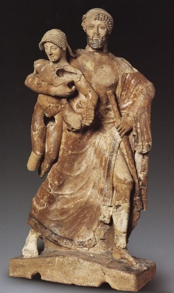 Зевс и Ганимед, первая четверть V в. до н.э.