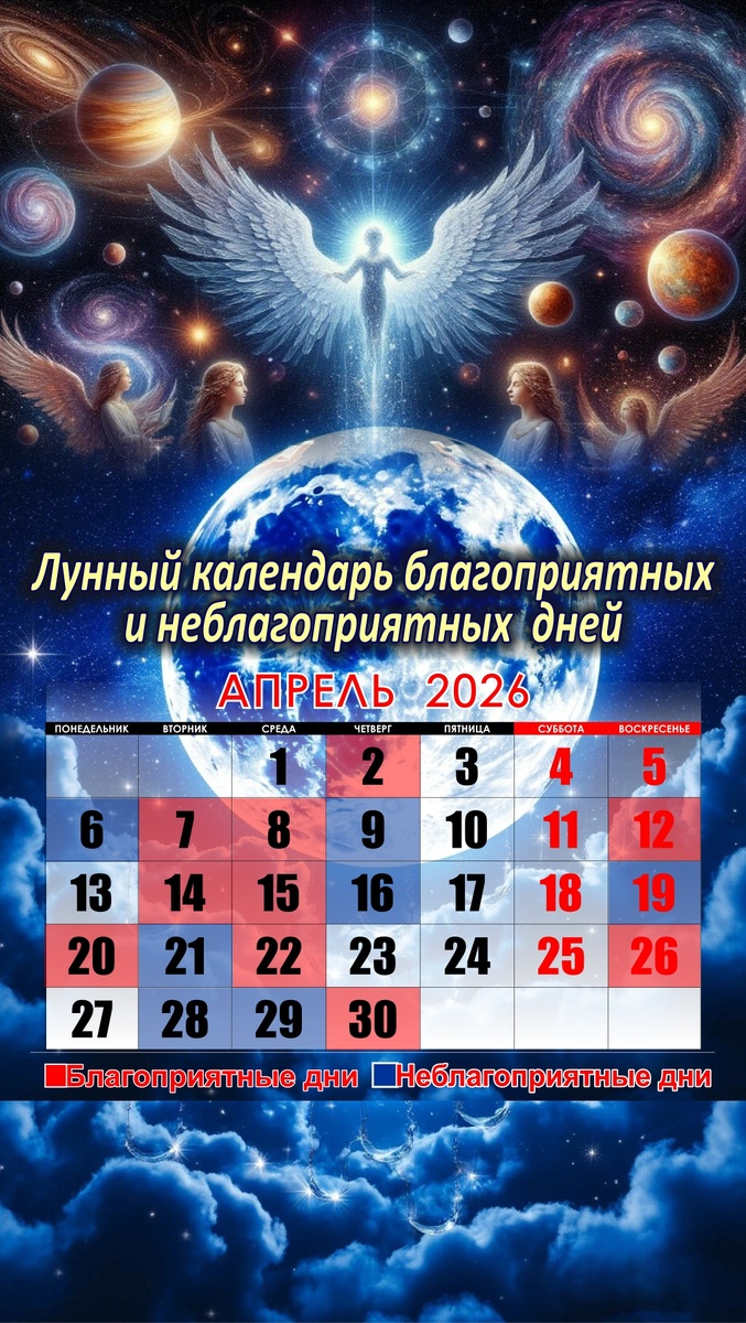 Изображение можно поставить на заставку, чтобы лунный календарь всегда был с вами на связи!
