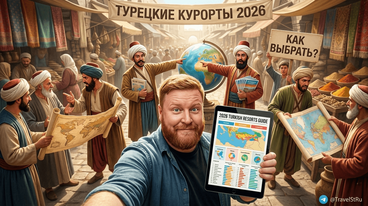 Пляжные курорты Турции: как выбрать подходящий отдых в 2026 году