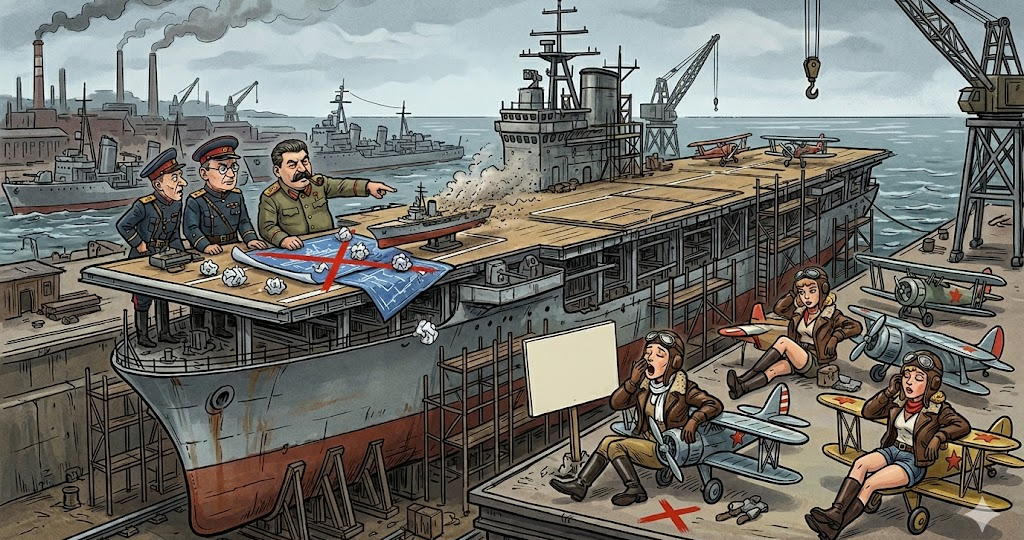 Авианосцы, которых не было: почему СССР так и не построил свои “плавучие аэродромы” до войны...