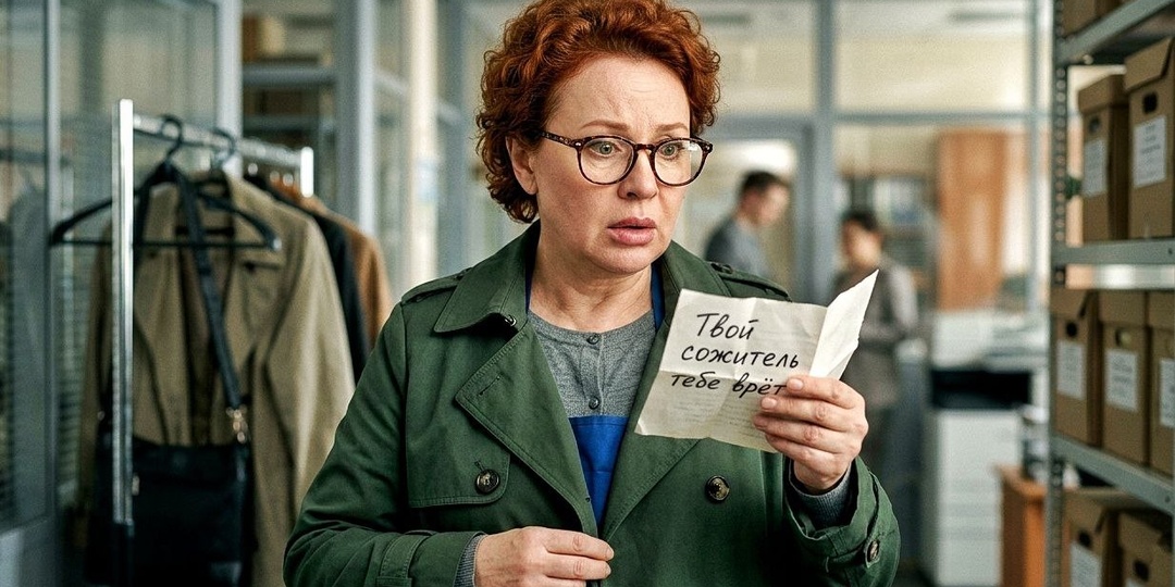 Кто-то подсунул записку в карман: "Твой сожитель тебе врёт"