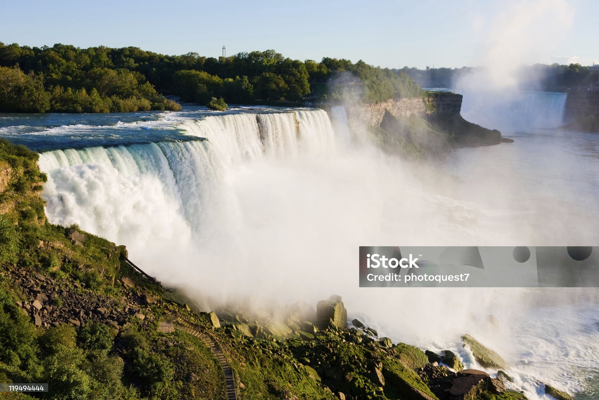Ниагарский водопад. Все изображения принадлежат их авторам, и приведены в ознакомительных целях.