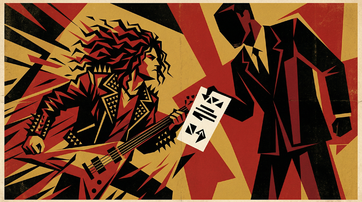 Советская хэви-метал группа «Круиз» столкнулась с жесткими корпоративными рамками западного лейбла WEA Records.