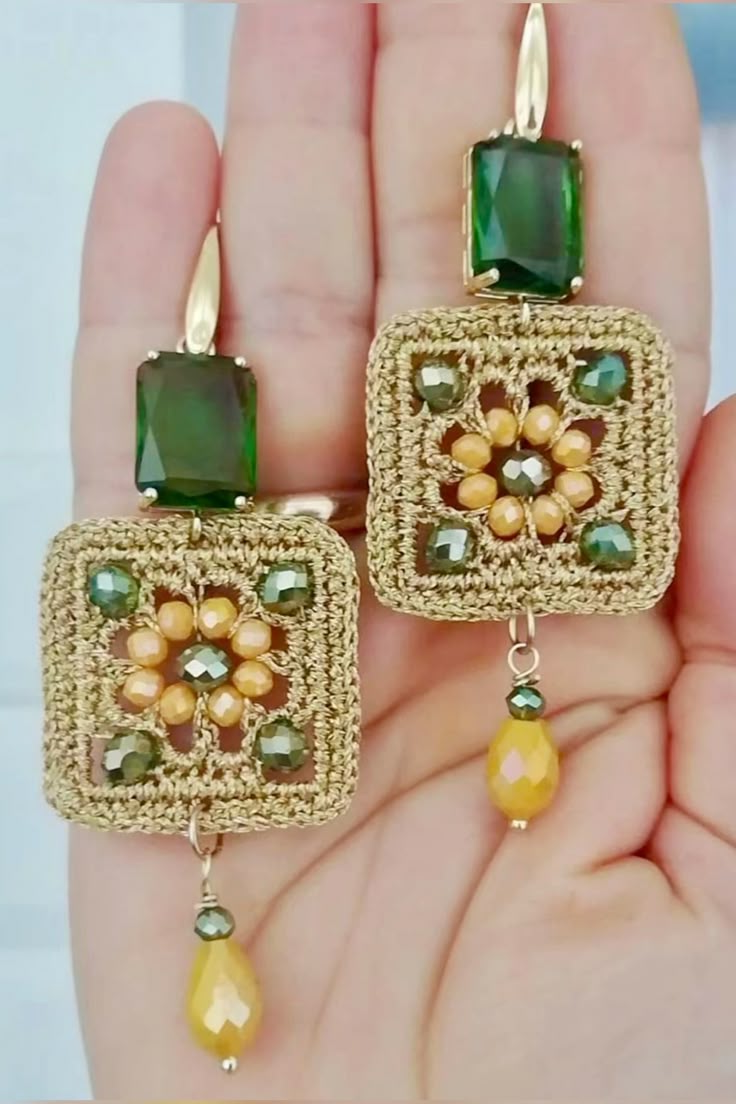 серьги крючком