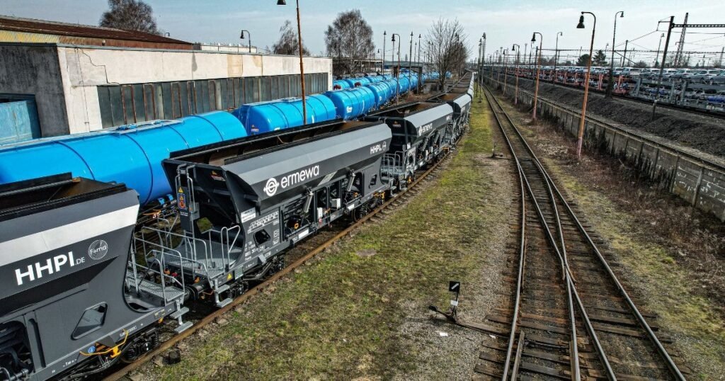  Хопперы Faccns от Nymwag для лизинговой компании Ermewa. Источник: Nymwag