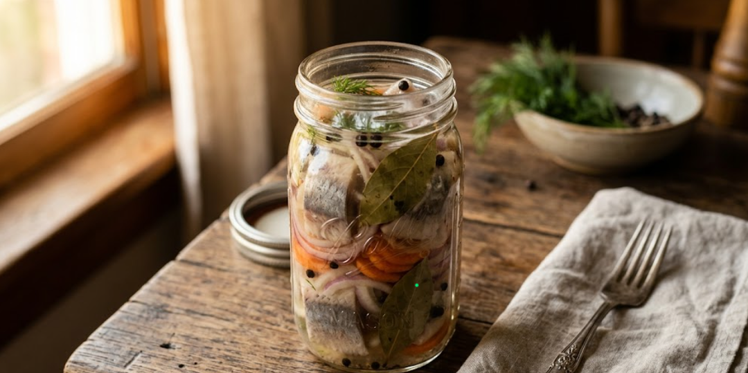 20 минут — и на столе лучшая маринованная селёдка 🍴