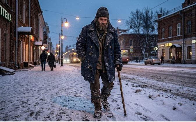 Его гнали из каждого подъезда, пока одинокая мать не впустила замерзающего в дом