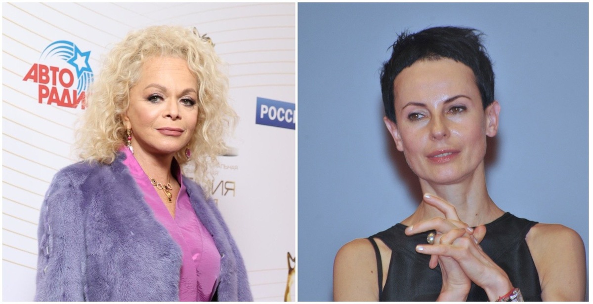    Лариса Долина и Ирина Апексимова