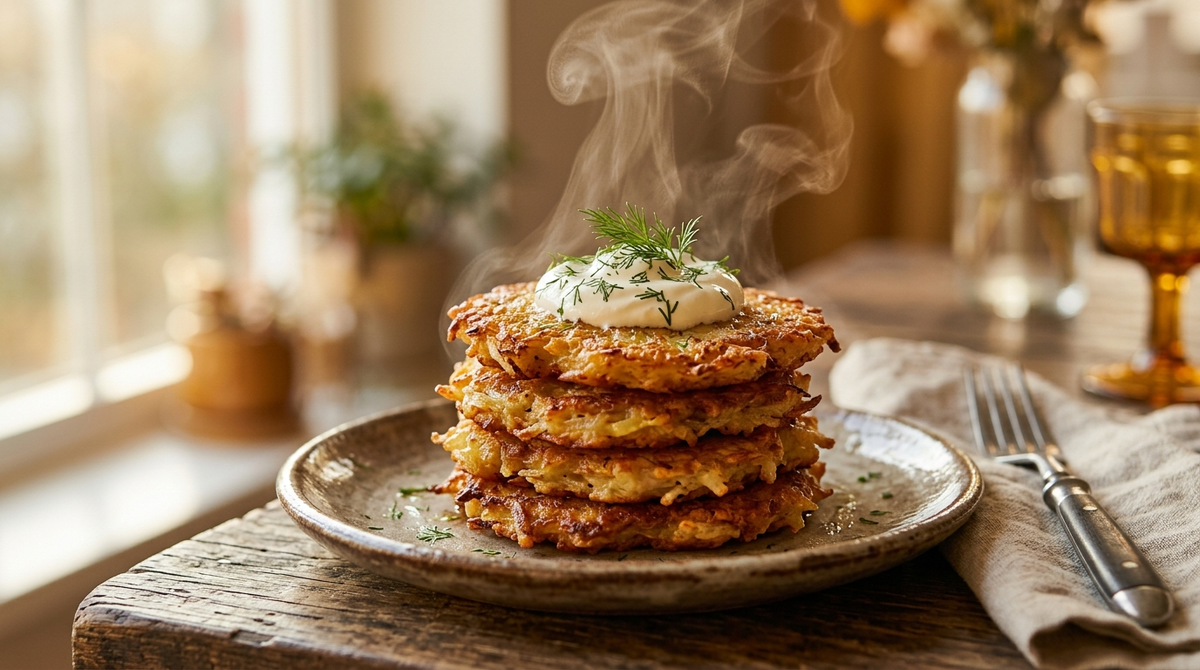 5 картошек, одна тёрка и ужин, за который не стыдно. Вот как я это делаю