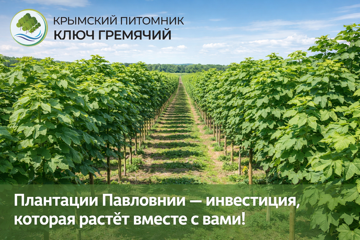 Звучит как мечта? На самом деле — это плантации дерева Павловнии.