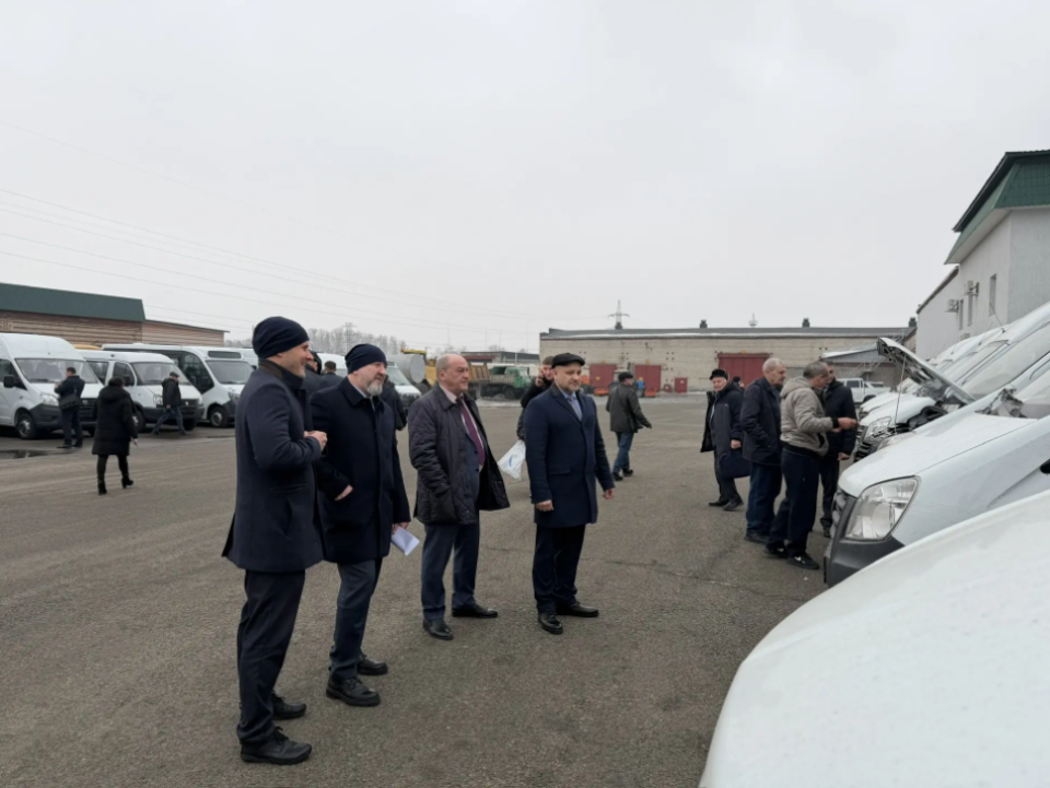    Передача нового транспорта в Алтайском крае. Источник: Минтранс Алтайского края