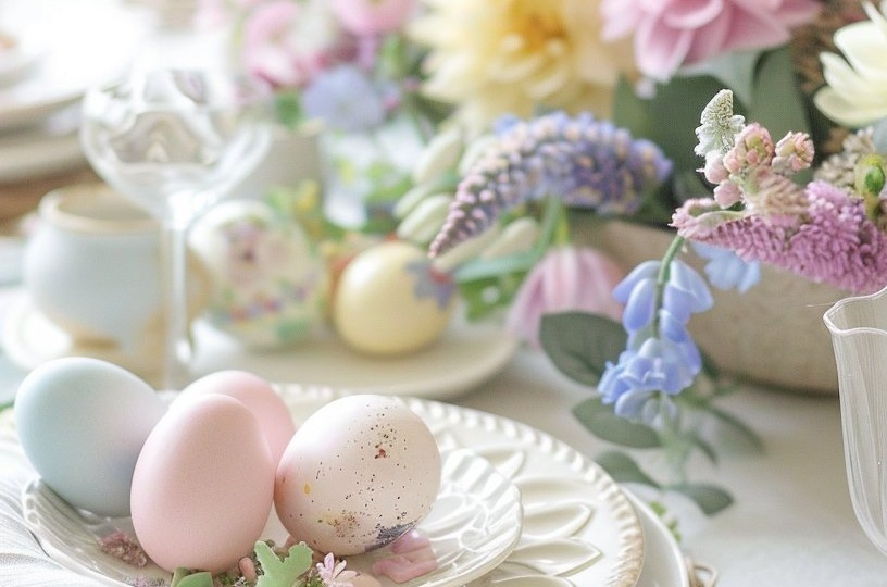 Пасхальный стол: 14 потрясающих идей оформления