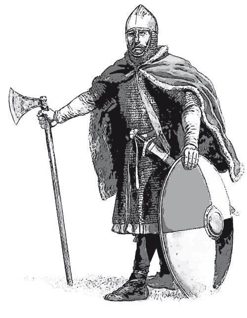 Скандинавский воин (викинг)