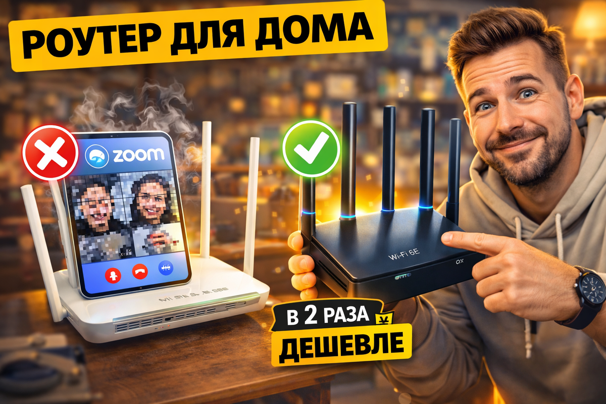 🚀 Идеальный роутер для дома в 2026: стабильный Wi-Fi без лагов в Zoom! Выбирай топ-модели для удалёнки и продуктивности.