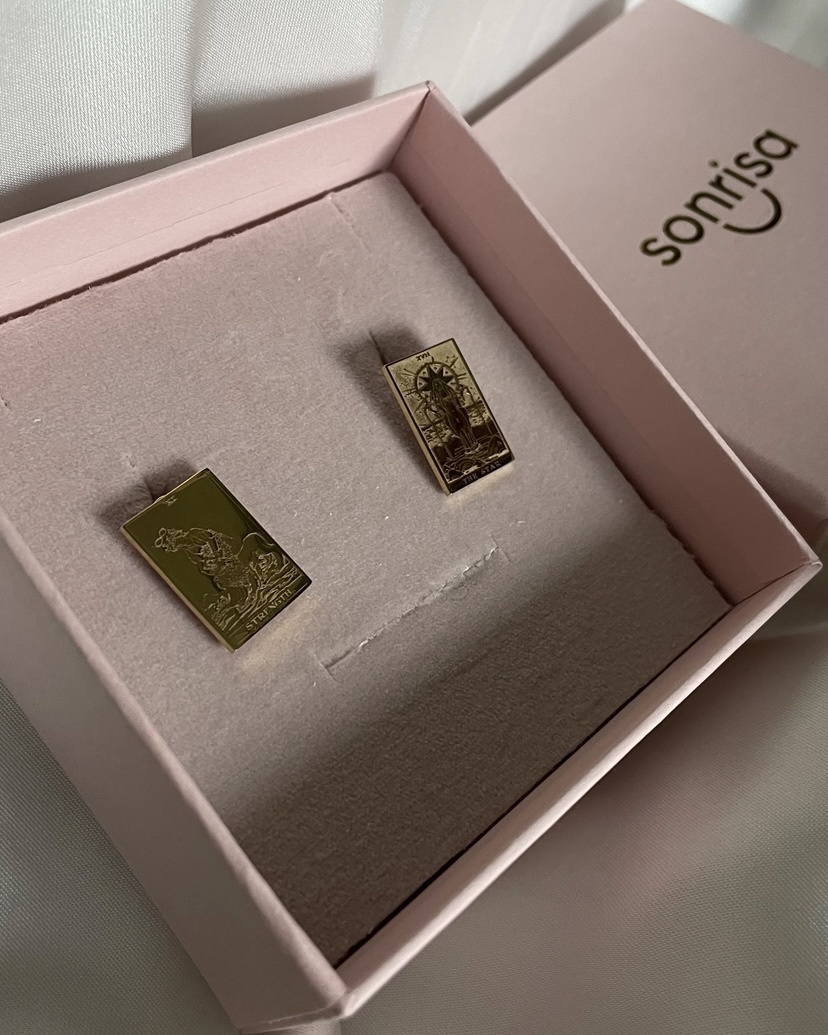 Серьги-пусеты от Сонриса