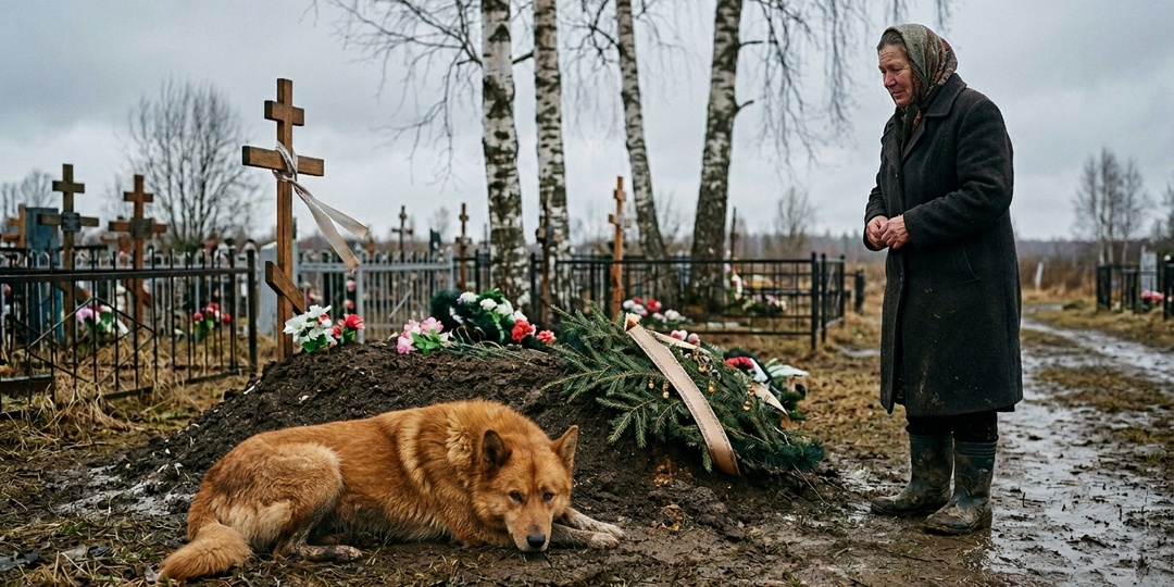 На похоронах соседа было трое. А на девятый день к его двери пришла рыжая собака