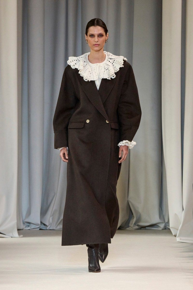 воротничок крючком эксклюзив