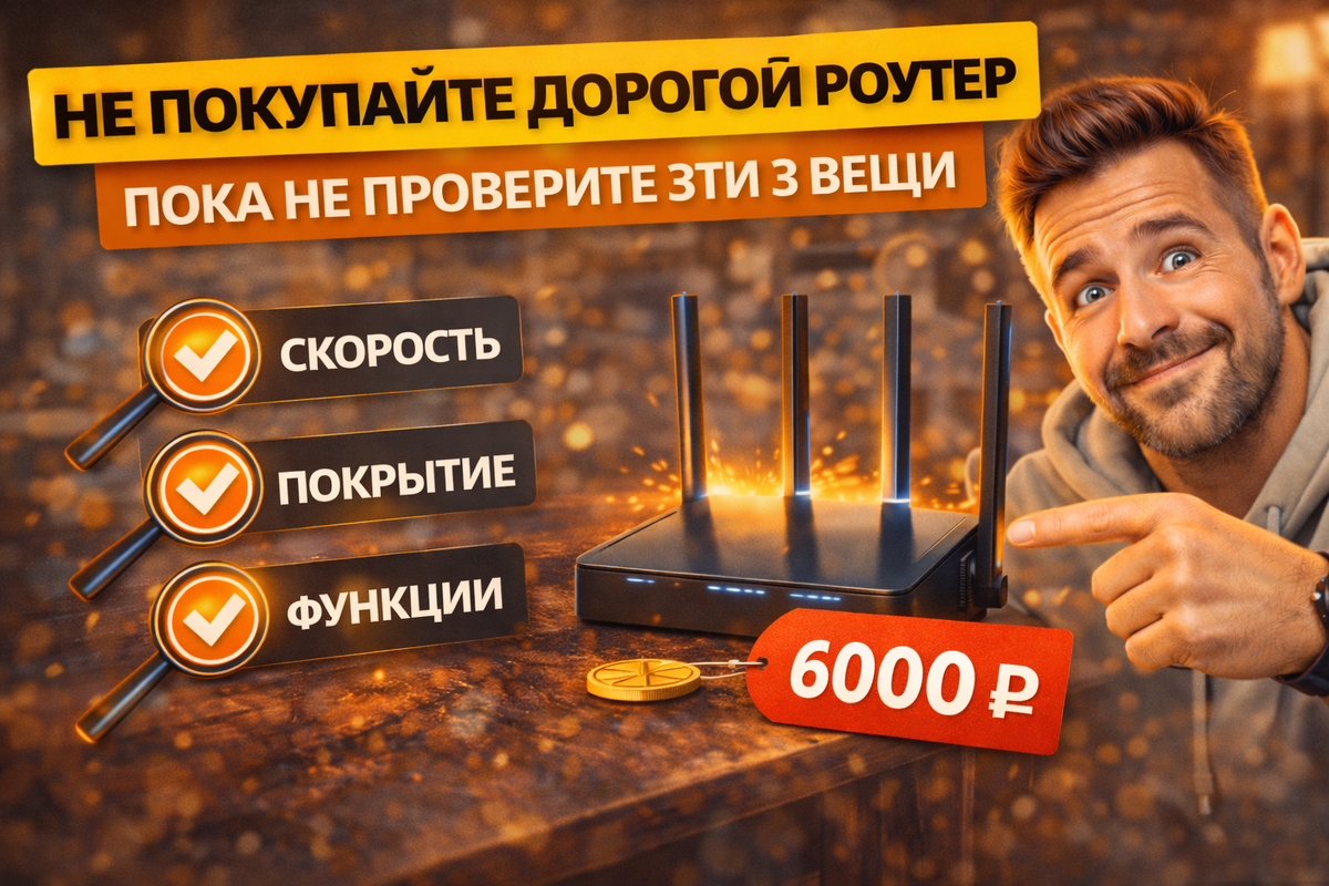 Не тратьте деньги зря! Проверьте эти 3 ключевых параметра перед покупкой роутера: скорость, покрытие и безопасность. Выберите лучший недорогой роутер для дома без переплат. Советы эксперта!