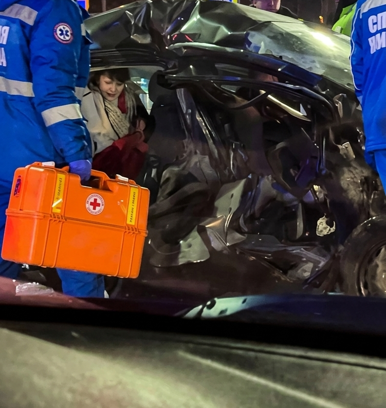 Фото с места ЧП.