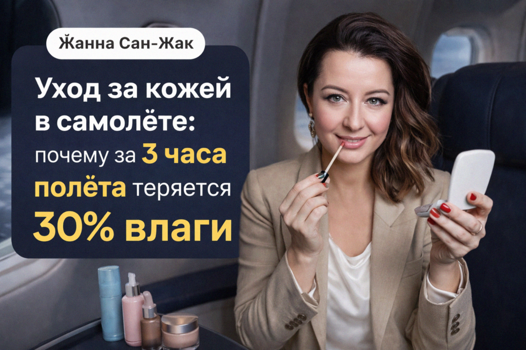    Воздух в самолёте суше пустыни. Разбираем, что происходит с кожей на борту и какой минимальный набор средств спасает лицо и руки в перелёте. boringband38
