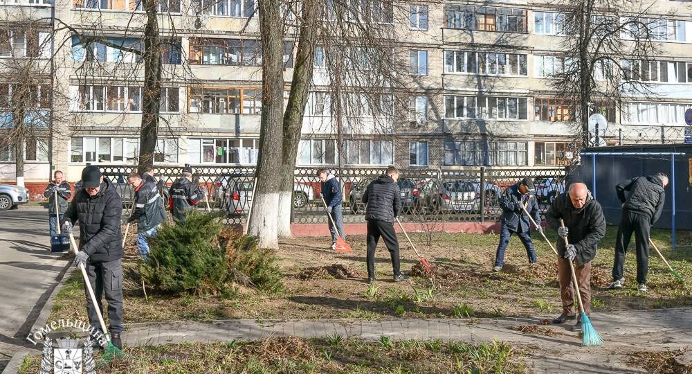 За время областного субботника на Гомельщине собрано около 5,4 миллиона рублей