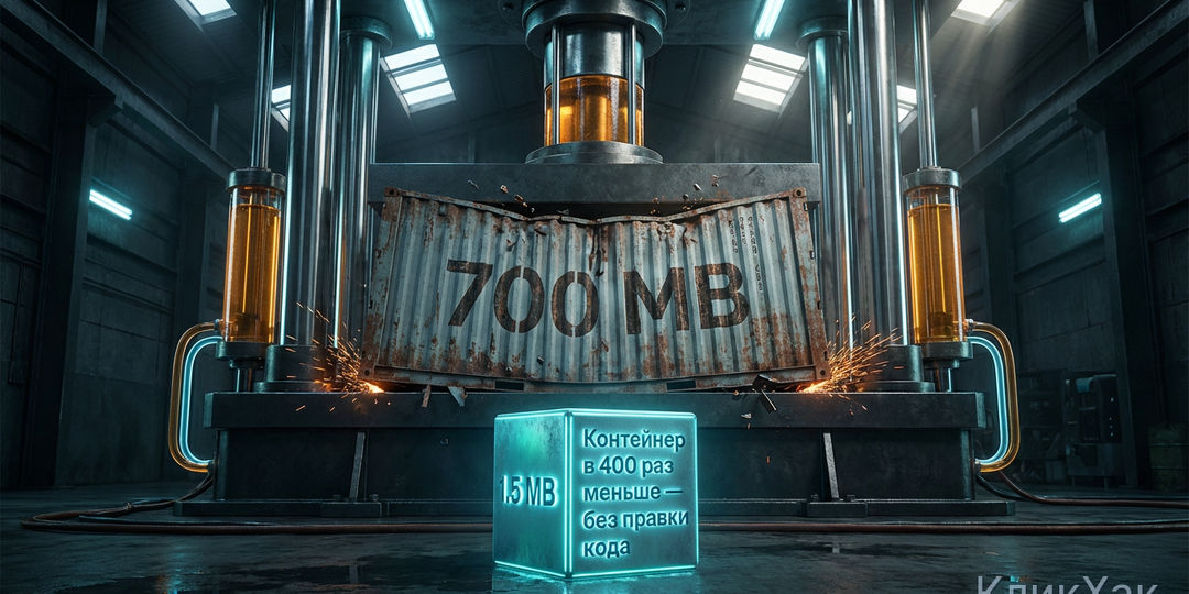 Ваш Docker-контейнер весит 2 ГБ? Slim уберёт лишнее за минуту