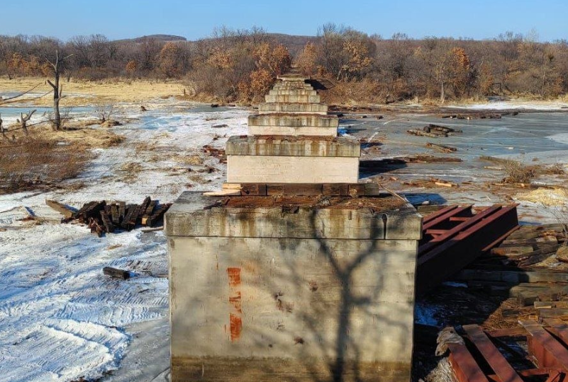 В Приморье разбирают железнодорожную линию к китайской границе, вокзалы закрыты