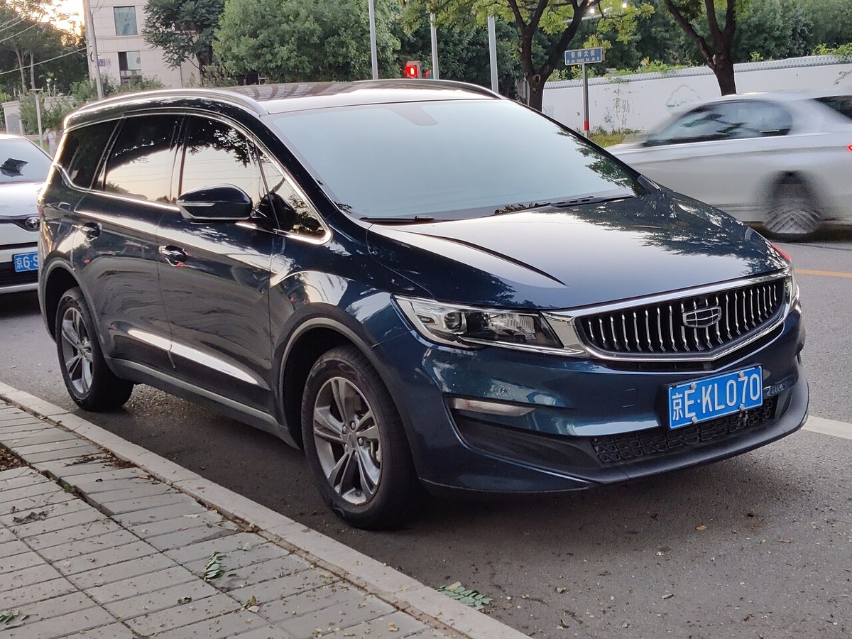 Geely Jiaji (фейслифт) 