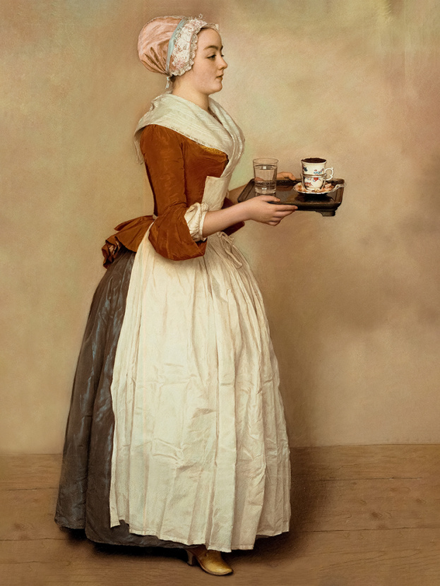 Картина Ж.-Э. Лиотара «Шоколадница» (1744). Источник: ananasposter.ru 