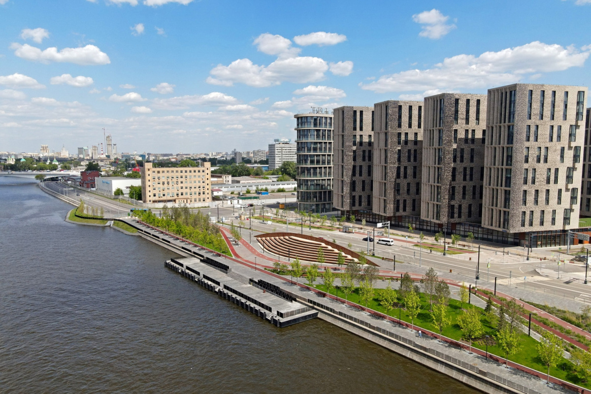 Набережная Марка Шагала в Москве Фото: stroi.mos.ru