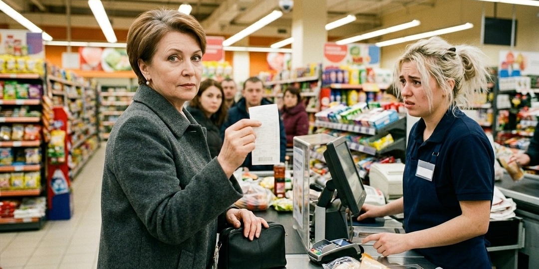Ошибки в чеке всегда были в пользу магазина. Но одна пенсионерка считала лучше, чем кассовый аппарат