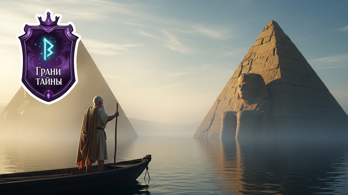 Геродот увидел пирамиды в озере или ему это показалось?